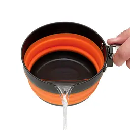 Набір посуду Sea To Summit Frontier UL Collapsible One Pot Cook Set w/Sack (1033-STS ACK025031-122108) - мініатюра 4