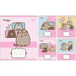Зошит учнівський "Pusheen Funny" Yes 767604 12 аркушів 1 шт. в асортименті
