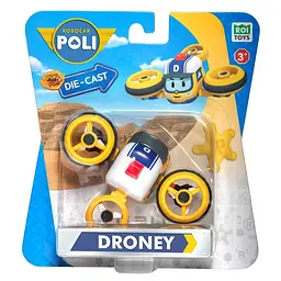 Колекційна машинка Roi Visual Робокар Дроні Die Cast металева (MRT-0612) - мініатюра 2