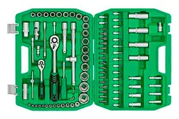 Набір ручного інструменту Intertool ET-6094SP 1/4" 1/2" SemiPro у наборі 94 предмети - мініатюра 2