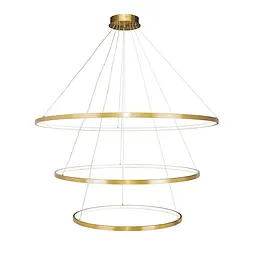Люстра стельова LED Levistella 7529832-3A BRONZE LED (600+800+1000), 164W, три режими світла, бронзовий метал, сучасний стиль для - мініатюра 2