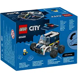 Конструктор LEGO City Автівки - Поліцейська вантажівка 71 деталь (60481) - мініатюра 8