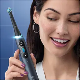 Набір електричних зубних щіток Oral-B iO 9 чорна та рожева - мініатюра 8