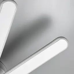 Настінно-стельовий LED світильник в білому корпусі 50х60х14 см | Line F | Арт. 6202-4 WT - мініатюра 2