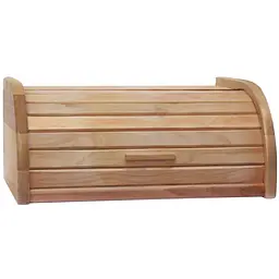 Хлібниця дерев'яна Mazhura 40.5x30.5x20.5 см бежева (mz502876)
