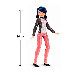 Лялька Miraculous Леді Баг та Супер-Кіт у костюмі з паєтками - Модне перетворення Марінетт у Леді Баг, 26 см (50375) - мініатюра 3