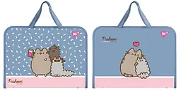 Папка-портфель формат FC на блискавці з тканинними ручками Yes Pusheen (492316)