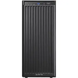 Корпус Chieftec UNI BW-01B-OP, без Блок живлення, 1x USB Type C, 1 x USB3.0, ATX, Чорний - мініатюра 2