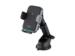 Автомобільний тримач для смартфона Proove Triple Clamp Pro 15W Gray (WHTP15010001) - мініатюра 3