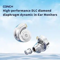 Навушники TRN Conch DLC Мембрана Динамічні навушники - мініатюра 7