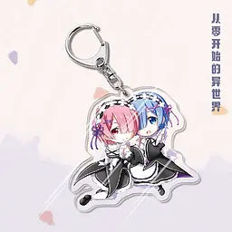 Брелок акриловый Re.Zero. Знову життя з нуля в іншому світі RZ AK 03 - мініатюра 2