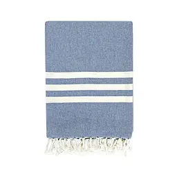 Плед-накидка Barine - Ege Denim синій 120x165 - мініатюра 2