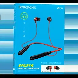 Бездротова стерео гарнітура Borofone BE56 Bluetooth V5.0 червона (23579-01_253) - мініатюра 4