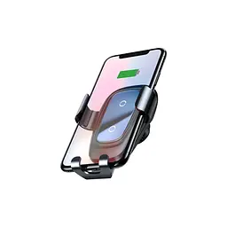 Універсальний автотримач Baseus Metal Gravity with technology Qi 10W (WXYL-B0A) - мініатюра 5