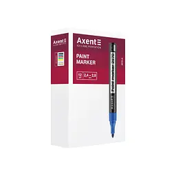Маркер Axent Paint 2570-A, 2,4-2,8 мм круглий білий (2570-21-A) - мініатюра 2
