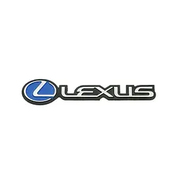 Емблема напис Lexus 160×33мм алюміній (на скотчі)