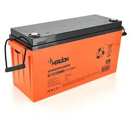 Гелева акумуляторна батарея GEL MERLION GL-121500M8 12 В 150 А·год - мініатюра 1