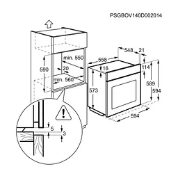 Духовой шкаф Electrolux EOA 5220 FOR (EOA5220FOR) - миниатюра 4