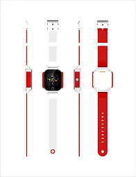Смарт-годинник Uwatch GW700S Kid smart watch White/Red - мініатюра 2