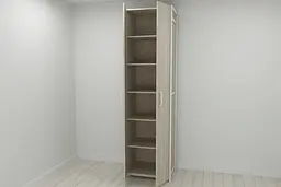 Шафа Гардероб Уні секція 7 серії Конект Ferrum-decor 220x60x50см Білий метал ДСП Дуб Сонома 16 мм (FRD-104569)
