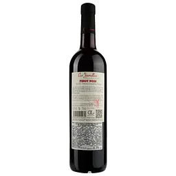 Вино Les Jamelles Pinot Noir rouge, червоне, сухе, 13%, 0,75 л - мініатюра 2