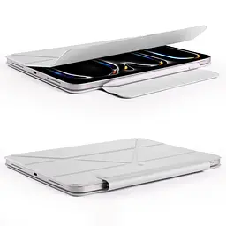Обкладинка BeCover Ultra Slim Origami Magnetic з кріпленням Apple iPad Pro 11" M4 2024 Gray (712962) - мініатюра 4