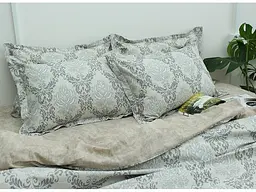 Комплект постільної білизни з компаньйоном (R-T9261) Євро TAG tekstil pbe0036952 - мініатюра 4