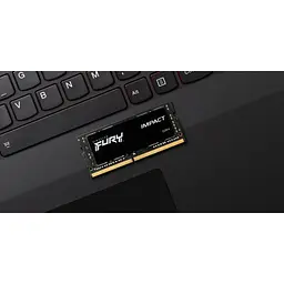 Пристрій для ноутбуків Kingston Fury 32 GB SO-DIMM DDR4 3200 MHz Impact (KF432S20IB/32) - мініатюра 5