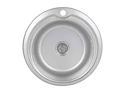Мийка врізна Brinex 510x510х180мм 1 510-D, Micro Decor 0,8мм BRIN510MDEC08
