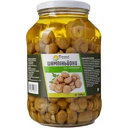Шампіньйони мариновані Домашні продукти 1500 г - мініатюра 2