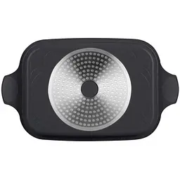 Гусятниця Ringel Zitrone Black Ростер, з кришкою 9 л (6л+3л) (RG-2108-34 BL) - мініатюра 5