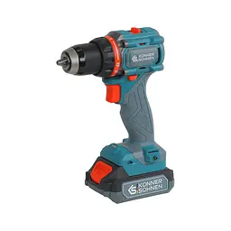 Konner & Sohnen Набір із трьох акумуляторних інструментів KS RHAGD 20V SET 3 20В дриль, шліфувальна машина кутова, перфоратор, швидкий ЗП 4.5А акб 2х4А·рік сумка 7.5кг - мініатюра 10