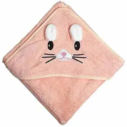 Дитячий рушник з капюшоном MGZ-0640(Peach) розмір 80х80 см