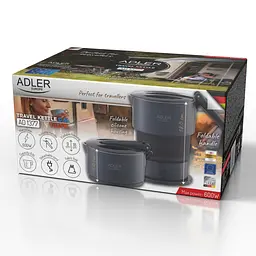 Електрочайник складаний Adler AD 1377 Grey 0.6 л - мініатюра 10