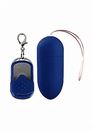 Віброяйце ShotsToys Remote Vibrating Egg, 8 см (синій)