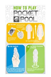 Мастурбатор Zolo Pocket Pool Sure Shot - мініатюра 3
