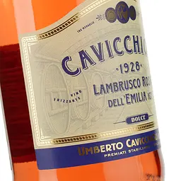 Вино ігристе Giv Cavicchioli Lambrusco Emilia Rosato, 7,5%, 0,75 л (8000013382376) - мініатюра 3