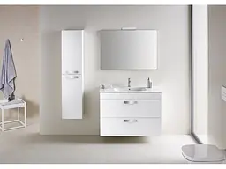 Тумба з умивальником Roca Debba 80 см біла A855907806 - мініатюра 3