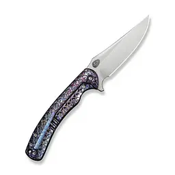 Ніж складаний туристичний Weknife Dracarys, (9.1 см) Böhler M390 / титан 6AL4V полум’яний - мініатюра 2