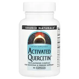 Кверцетин Activated Quercetin 50 Capsules Source Naturals vit0005767