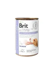 Вологий корм Brit VetDiets з лососем для собак при проблемах з травленням 400г