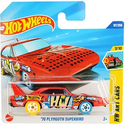 Базова машинка Hot Wheels HW Art Cars 70 Plymouth Superbird червона (5785) HYX96-N521    