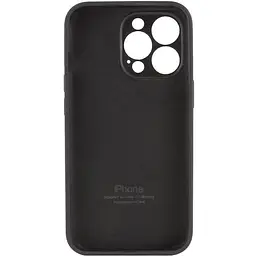 Чохол Silicone Case Full Camera Protective AA для Apple iPhone 14 Pro 6.1" Чорний / Black - мініатюра 2