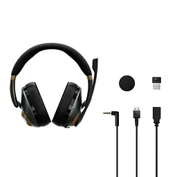 Гарнітура Epos ігрова H3PRO Hybrid mini-jack/BT 2 м зелений (1000894) - мініатюра 3
