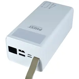 Універсальна зарядна батарея Phixi Power Bank 40000Mah (Білий)