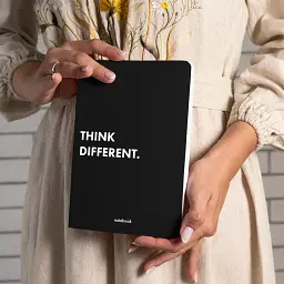 Блокнот у клiтинку Think Different чорний - мініатюра 4