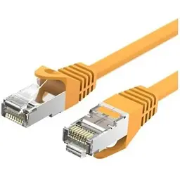 Патч-корд 3м, RJ-45 cat 6a S/FTP yellow Vention (VPC6SSTP-Y300)