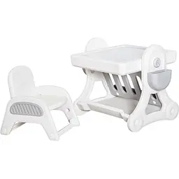 Дитячий комплект Mealux Robin (KD-F051 White / Grey) - мініатюра 2