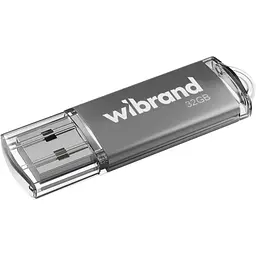 USB Flash 32Gb USB 2.0 Wibrand Cougar (WI2.0/CU32P1S) Silver