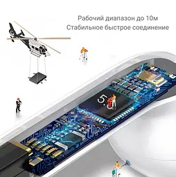 Бездротові сенсорні навушники i12 TWS - мініатюра 5